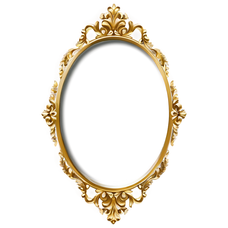 Luxury Gold Frame Png Ejf PNG