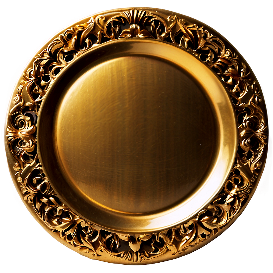 Download Luxury Gold-rimmed Plates Png 06202024 | Wallpapers.com