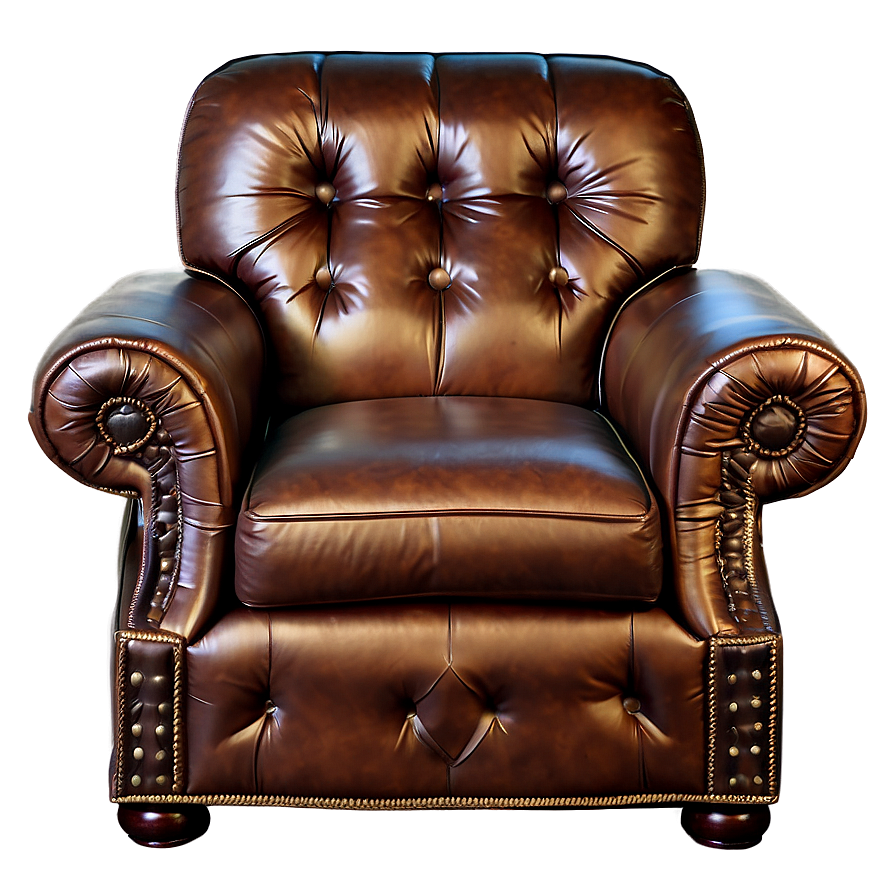 Luxury Leather Silla Png Sft PNG