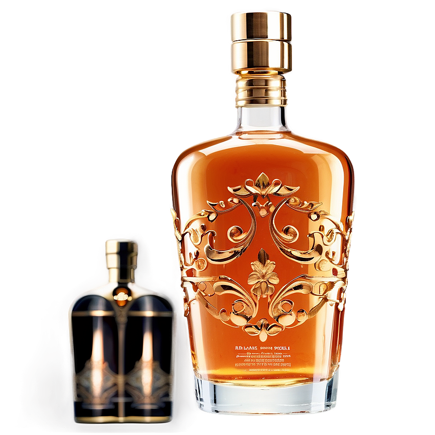 Luxury Liquor Bottles Png 06132024 PNG