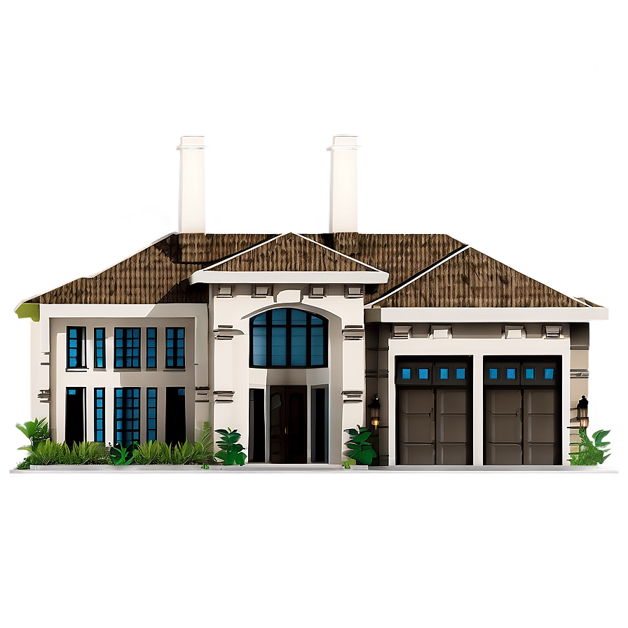 Luxury Mansion Exterior Png Rax PNG