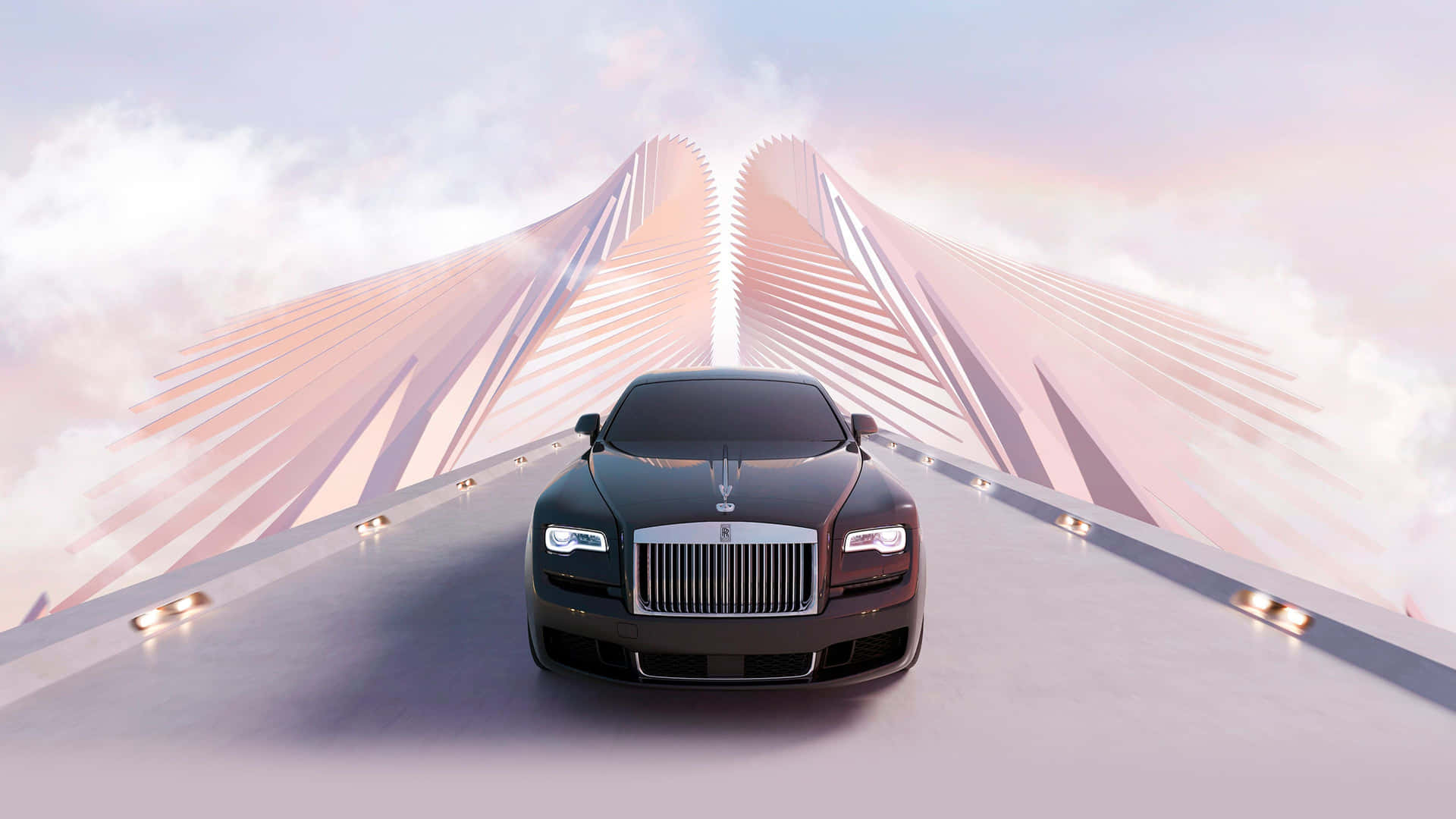 Luxury Meets Elegance - The Majestic Rolls Royce Dawn Wallpaper