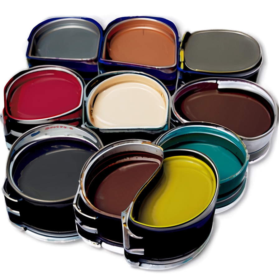 Luxury Paint Swatch Selections Png 26 PNG