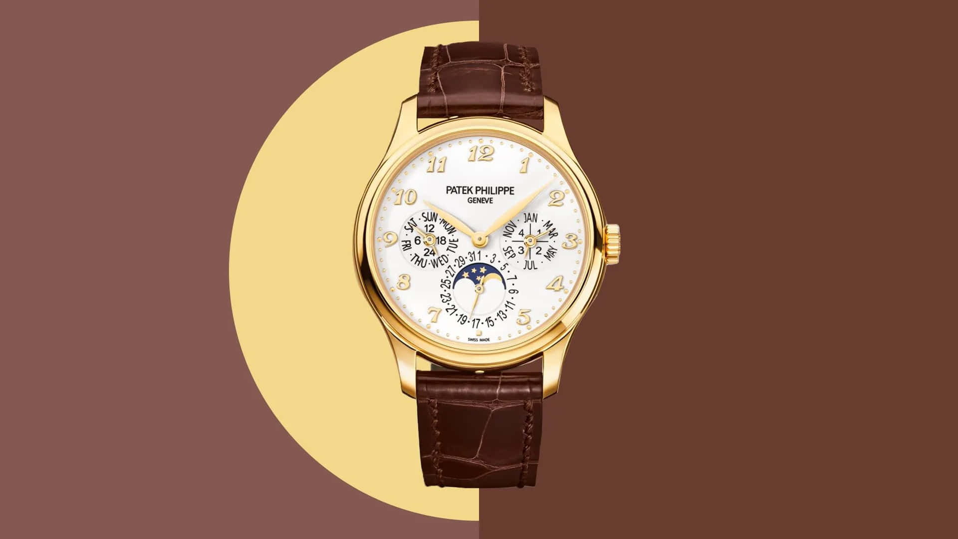 Luxury Perpetual Watch Wallpaper