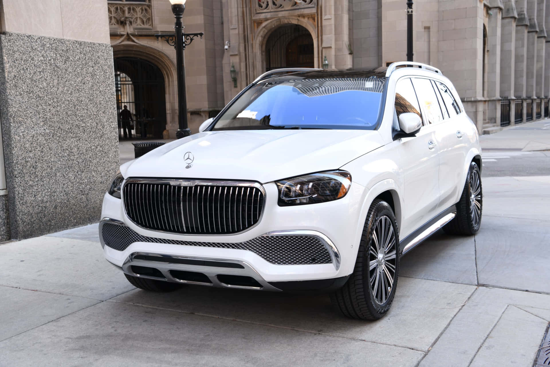 Luksus Redefinert Med Maybach Gls 600. Bakgrunnsbildet