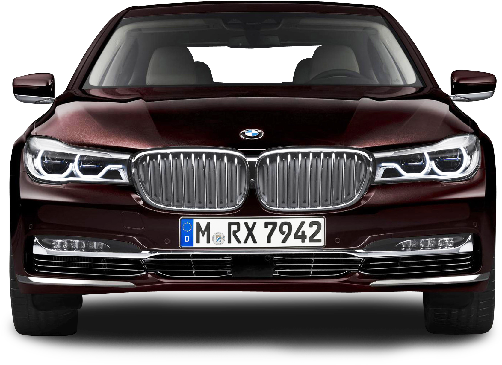 Luxury Sedan B M W Front View H D PNG