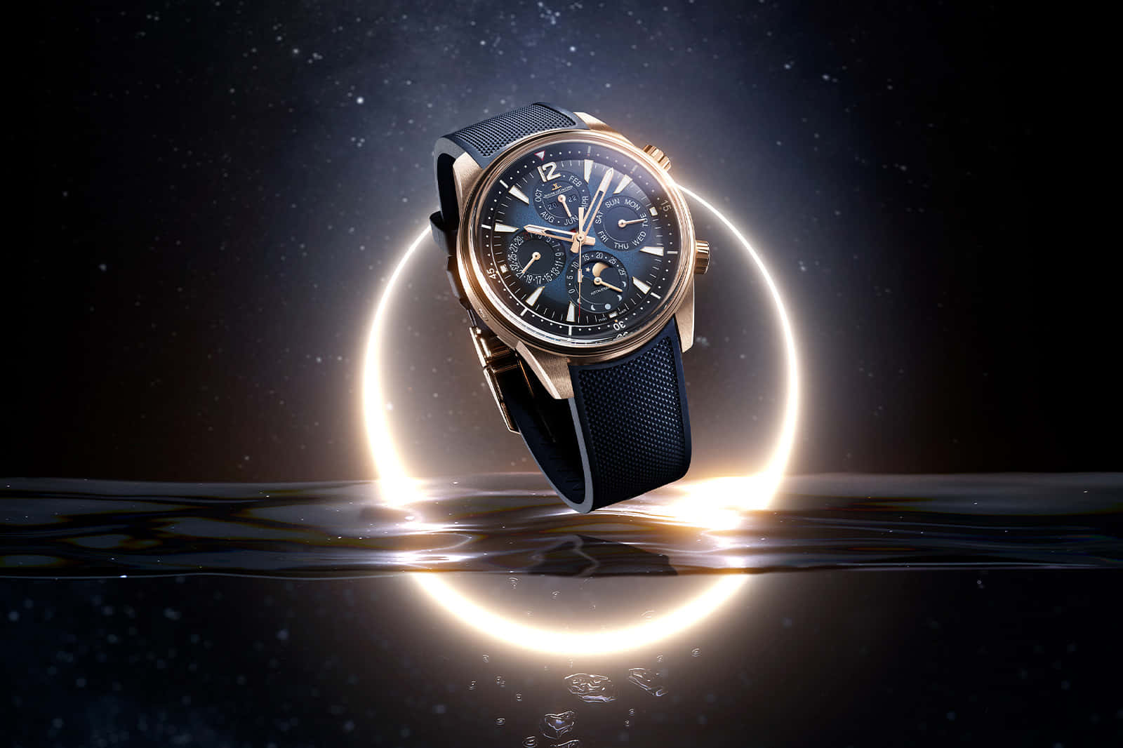 Luxury Watch Cosmic Backdrop.jpg Wallpaper