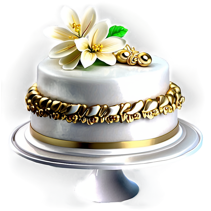 Luxury Wedding Cake Png 37 PNG