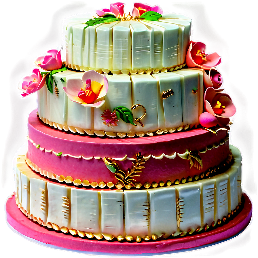 Luxury Wedding Cake Png Img PNG