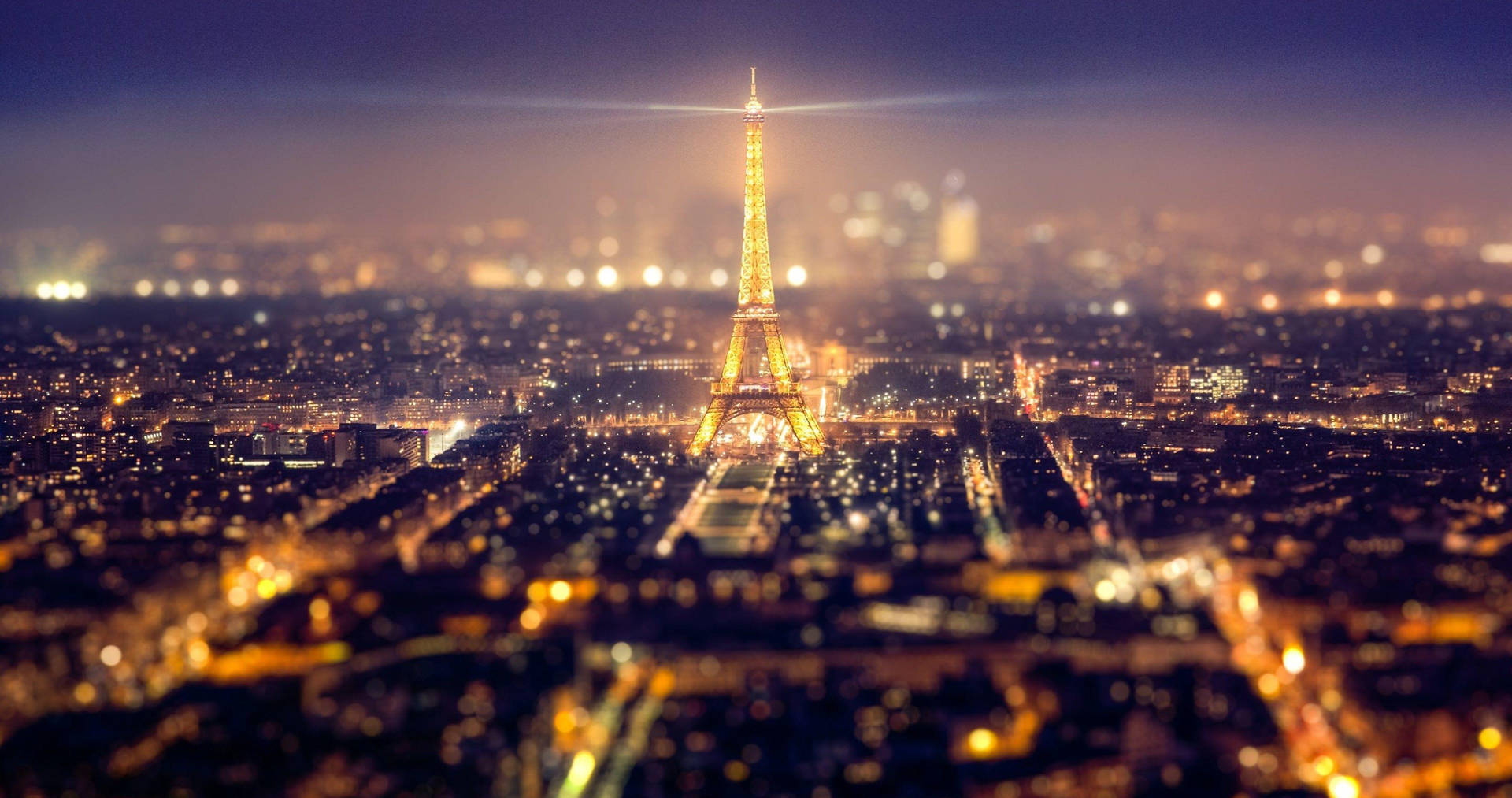 Luzes 4k Ultra Hd Da Cidade De Paris Papel de Parede