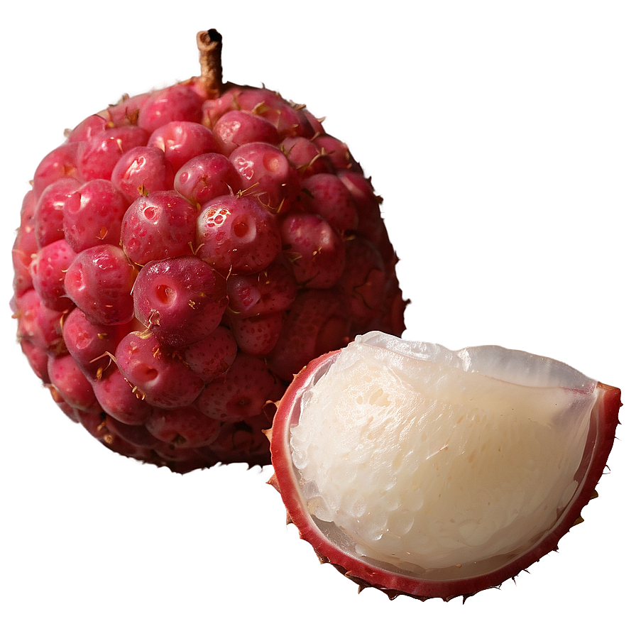 Lychee Close-up Texture Png 26 PNG