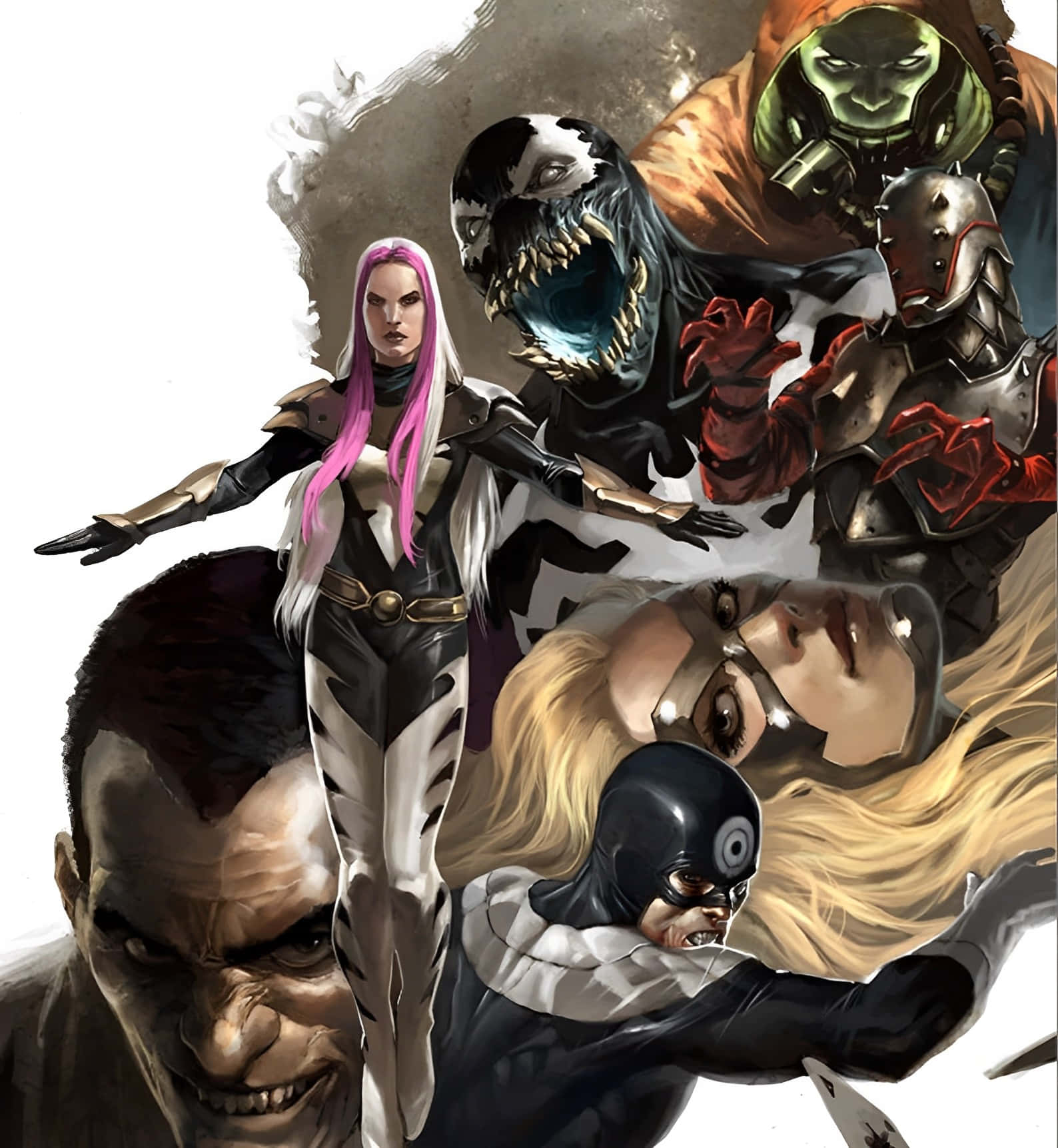 Lyn Lyn Som Lyser Opp Nattens Himmel Bakgrunnsbildet