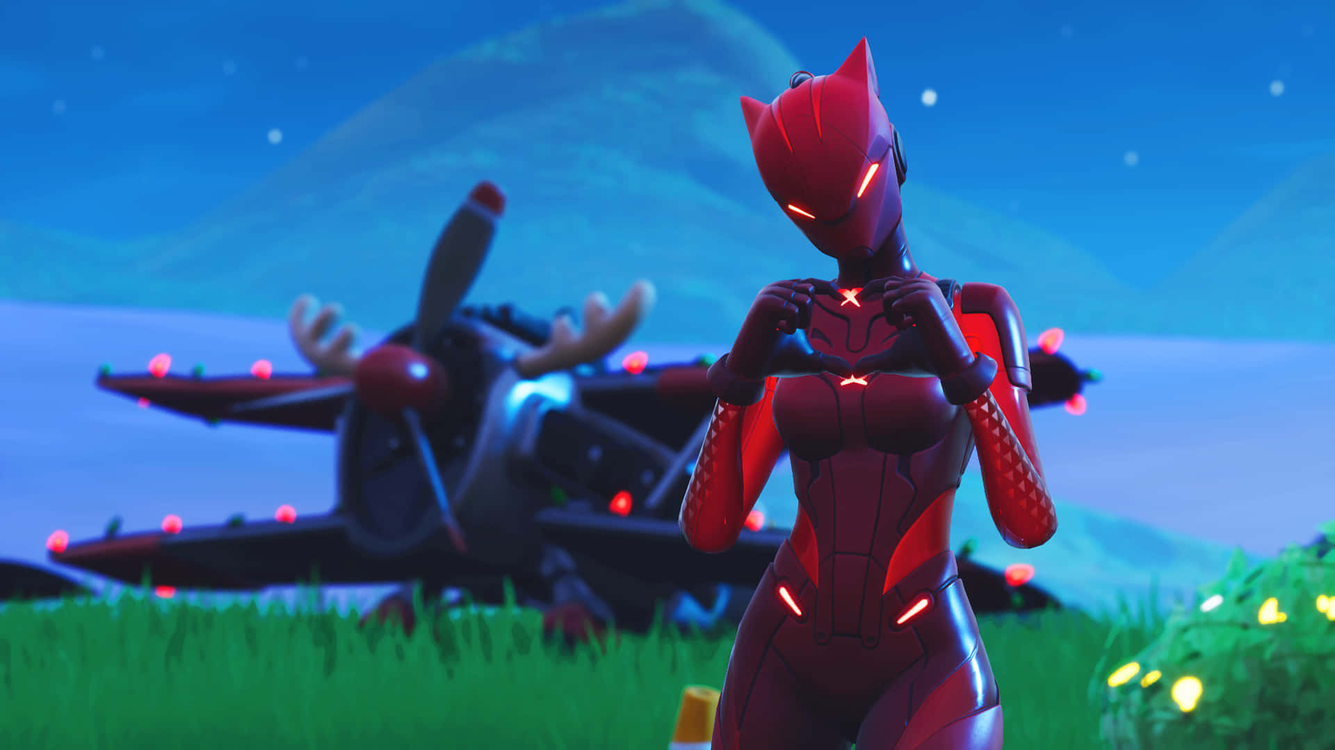 Rise Above the Fight with the Lynx Fortnite Skin Wallpaper