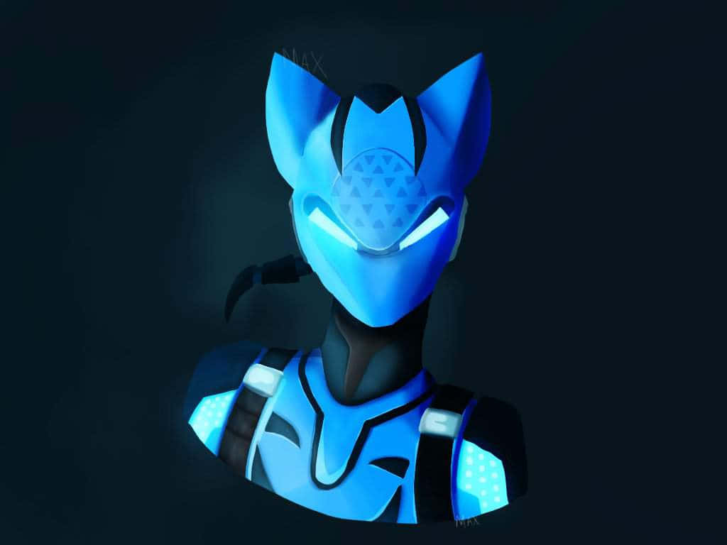 Lynxfortnite Piel Azul Fondo de pantalla