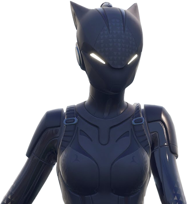 Lynx Fortnite Character Close Up PNG