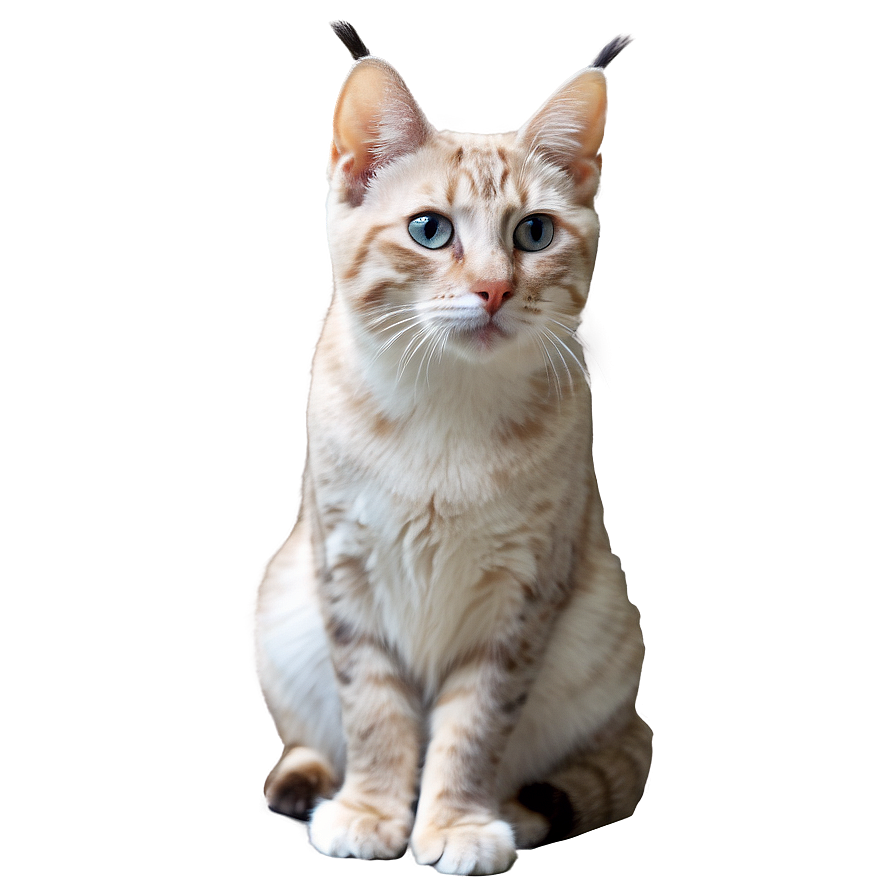 Lynx Point Cat Transparent 58 PNG