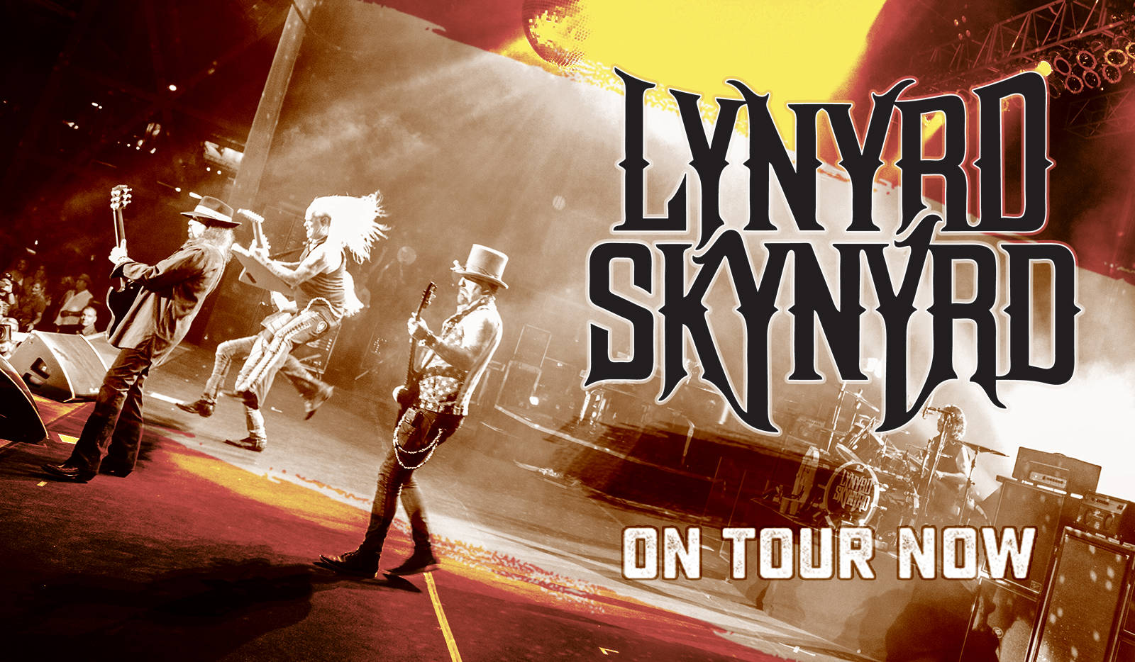 Lynyrd Skynyrd Tour Promotional Poster Wallpaper