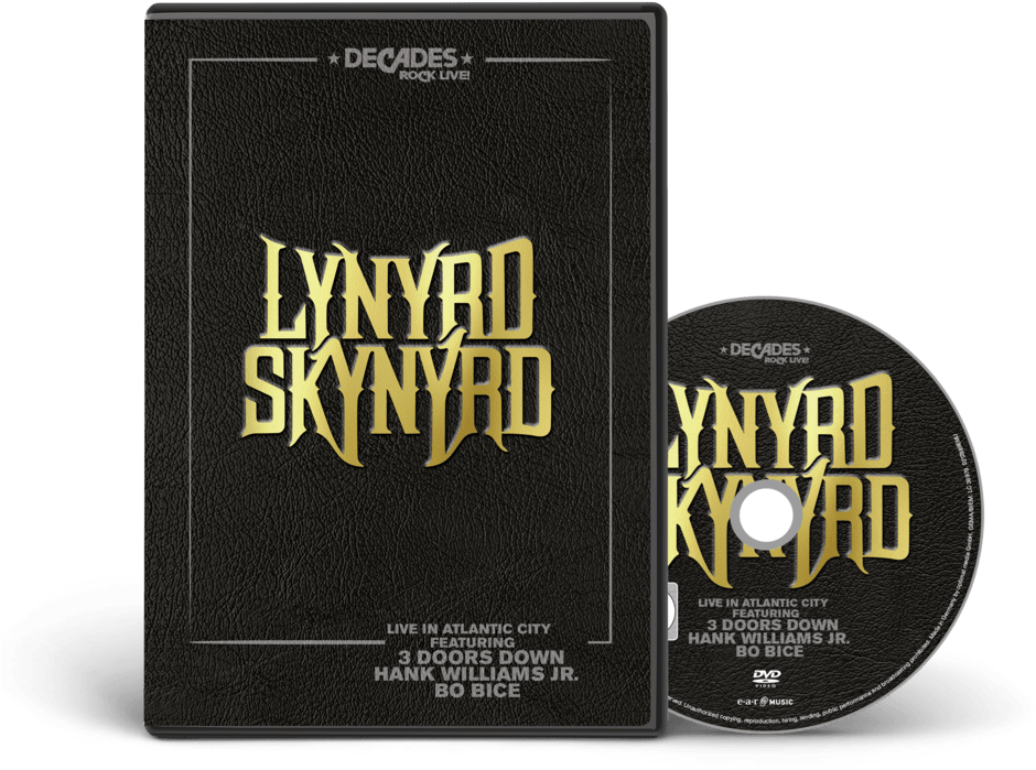 Lynyrd_ Skynyrd_ Live_ D V D_ Cover PNG