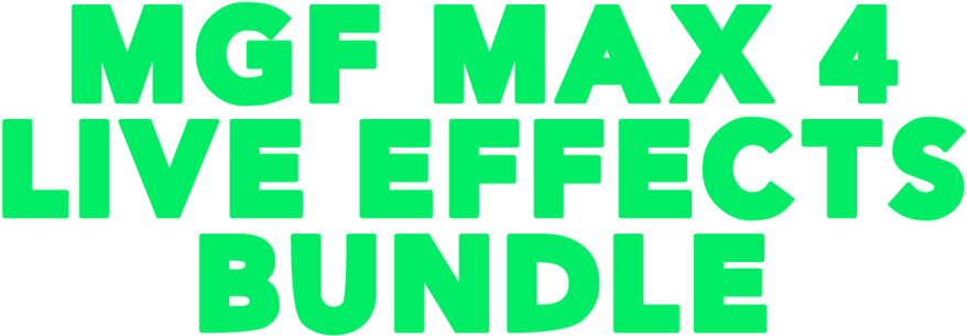 M G F M A X4 Live Effects Bundle PNG