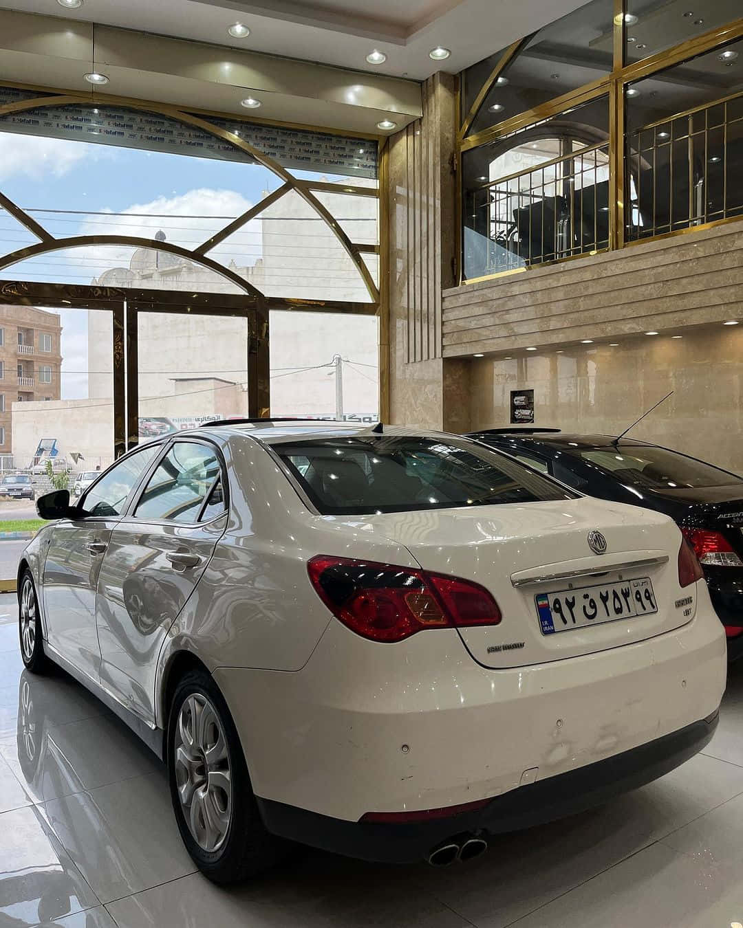 Showroom De Berline De Luxe Mg 550 Fond d'écran