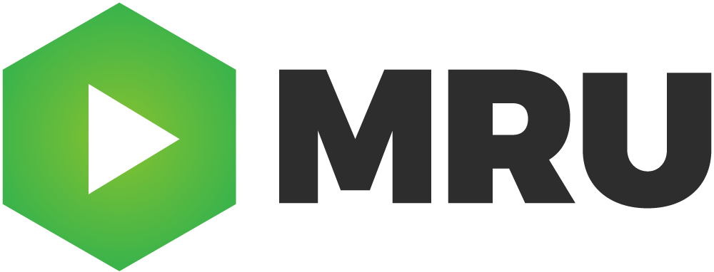 M R U Logo Green Hexagon PNG