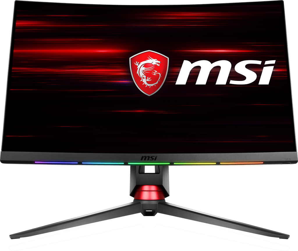 M S I Gaming Monitor Display PNG