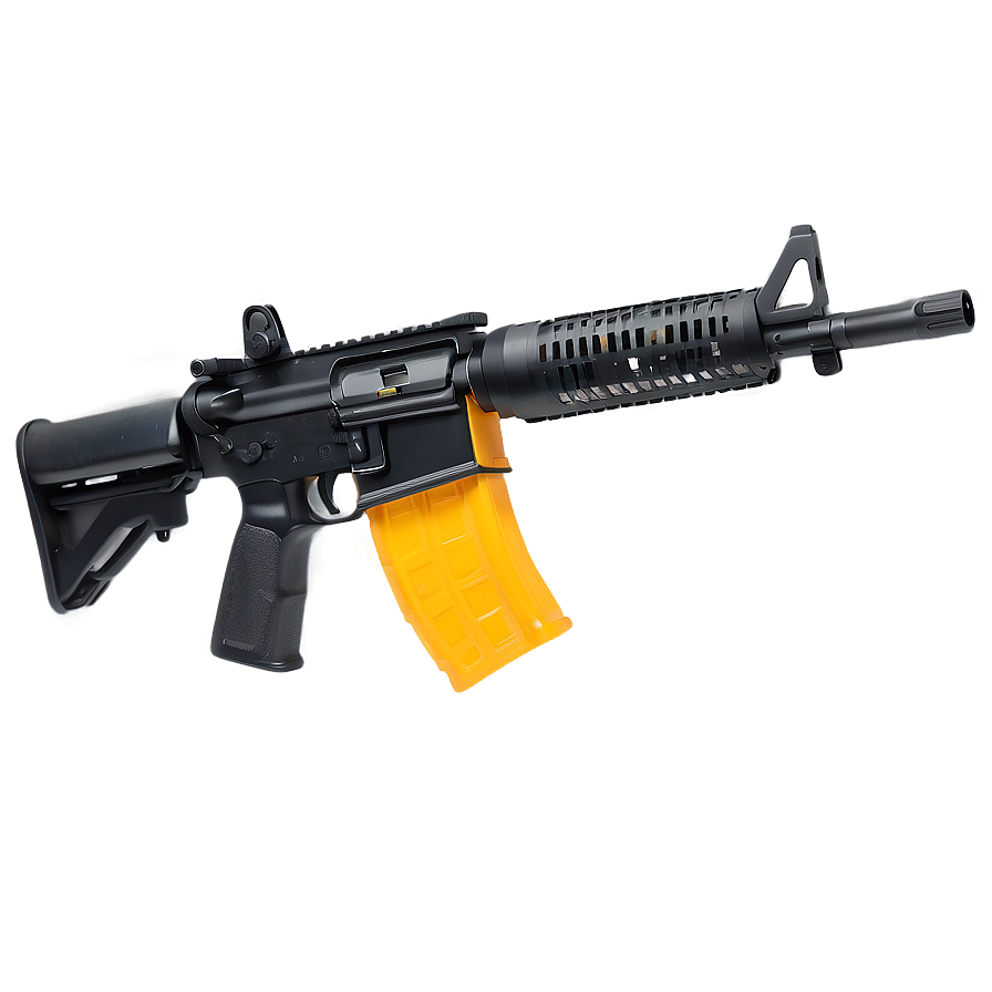 Download M16 Rifle Side View Png Vod | Wallpapers.com