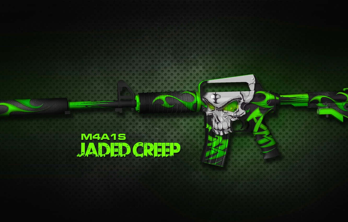 M4a1s Jaded Creep Taustakuva