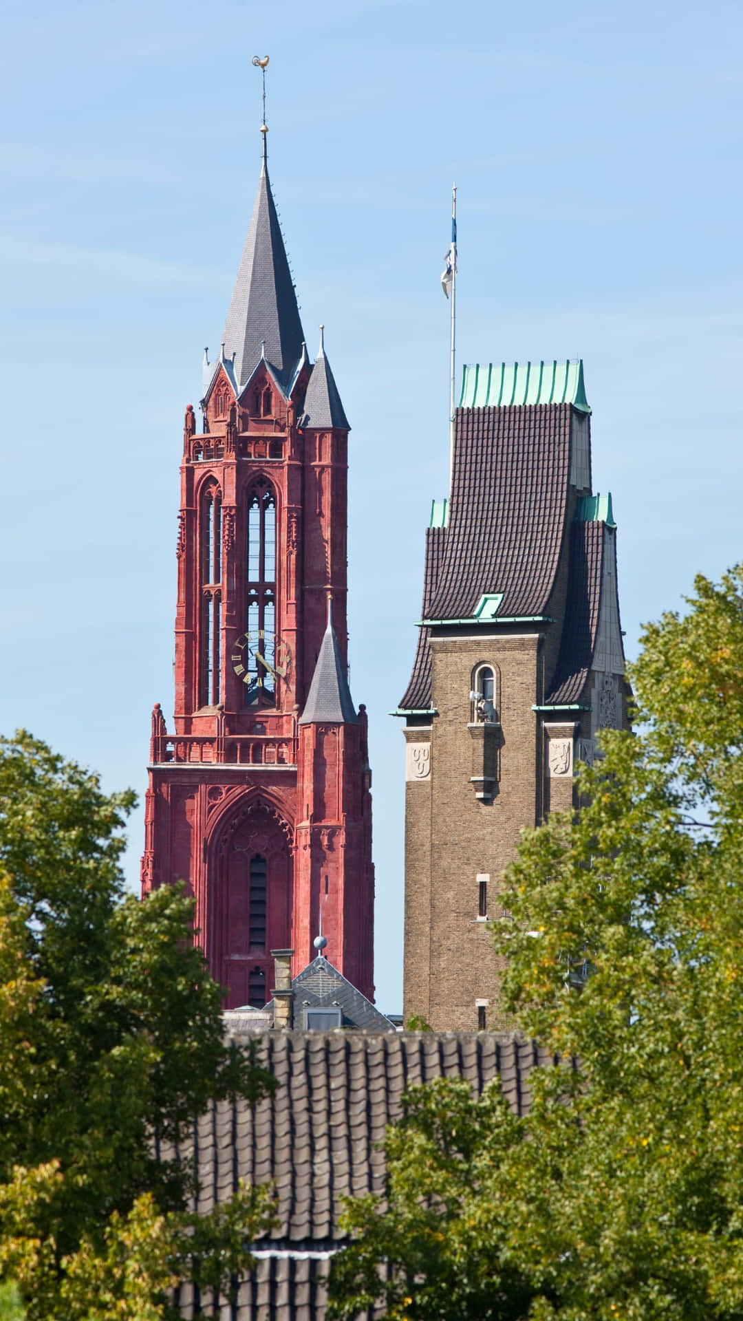 Maastricht Towers Skyline Wallpaper