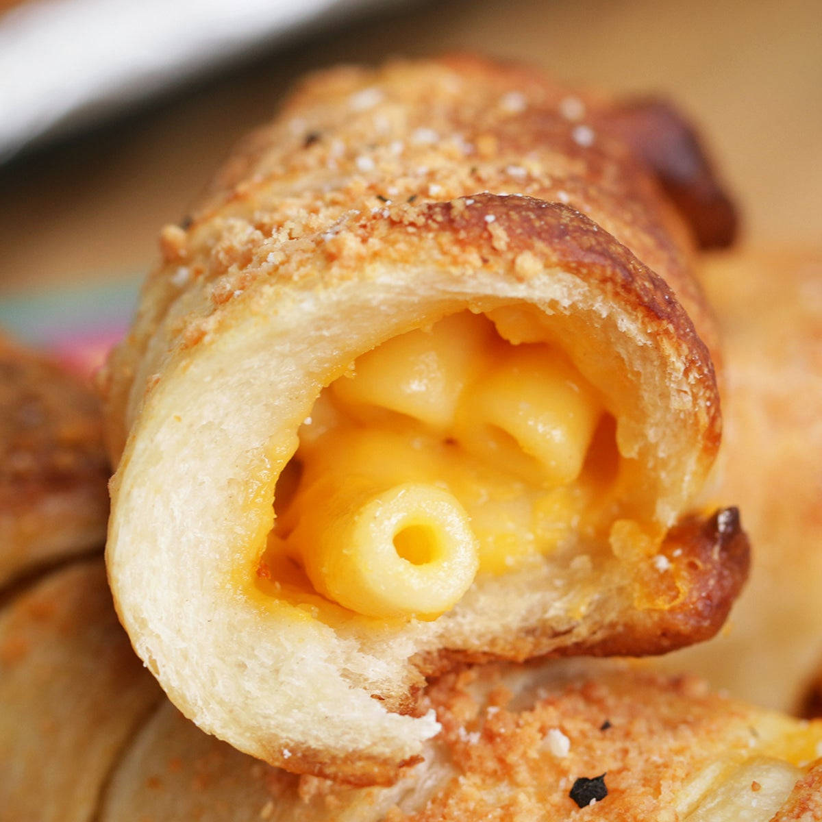 Mac And Cheese Puff Roll Wallpaper