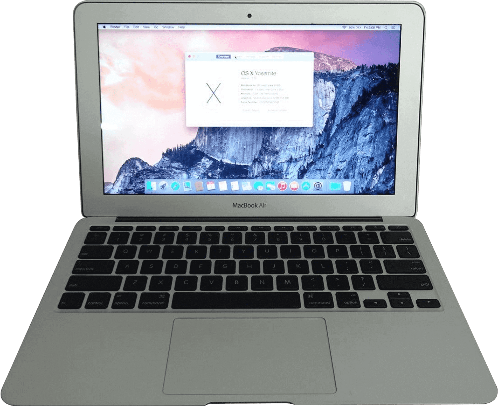 Download Mac Book Air O S X Yosemite | Wallpapers.com