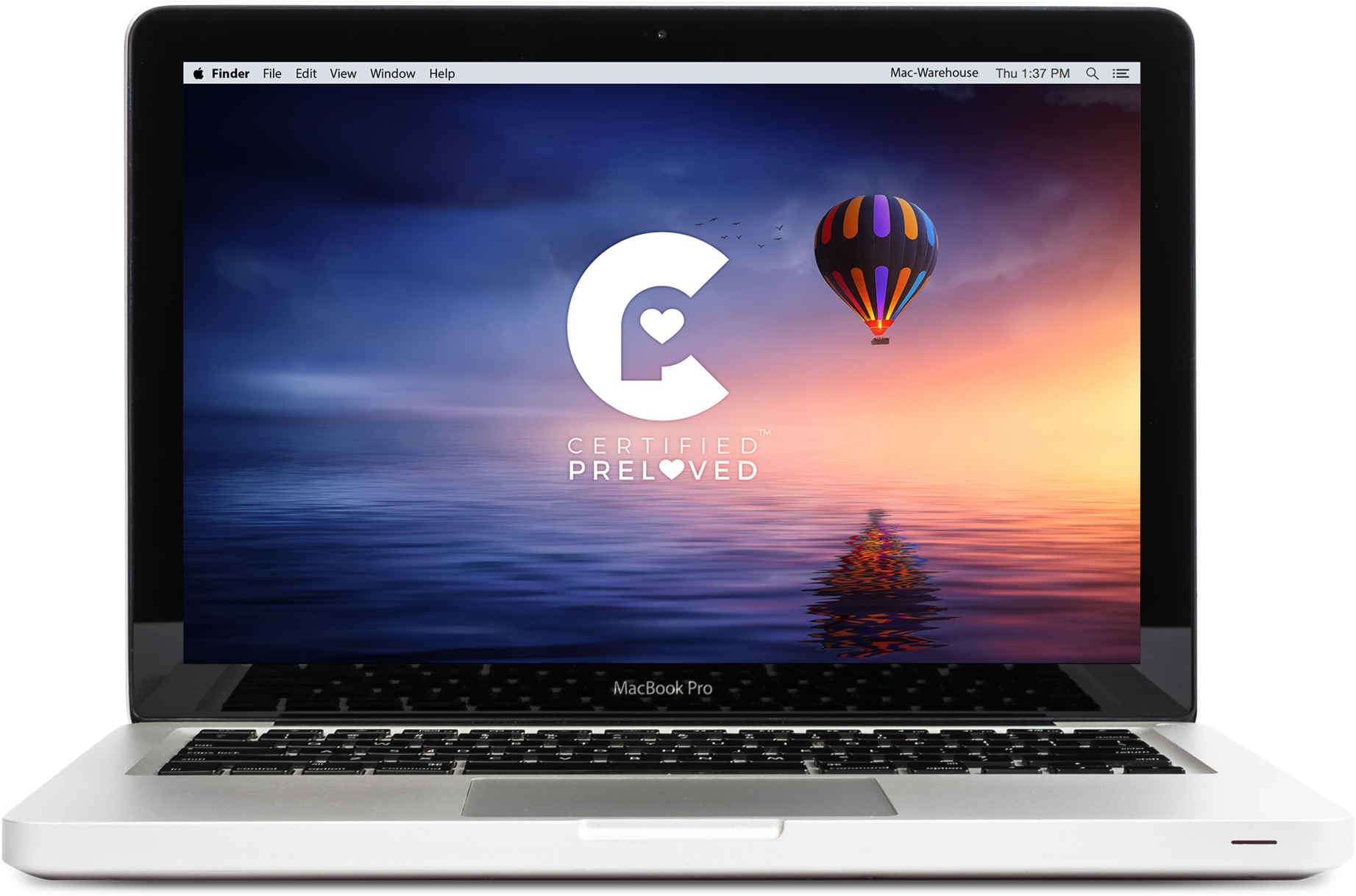 Mac Book Pro Certified Preloved Display PNG