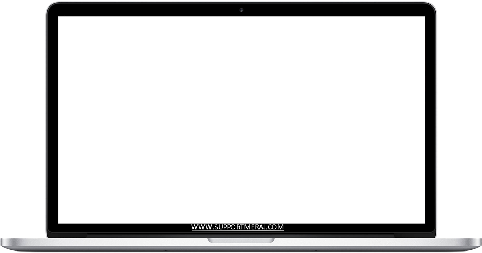 Mac Book Pro Mockup Blank Screen PNG