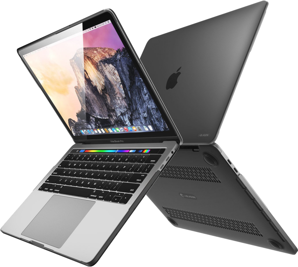 Mac Book Pro Openand Closed View PNG