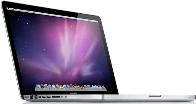 Mac Book Pro Side View PNG