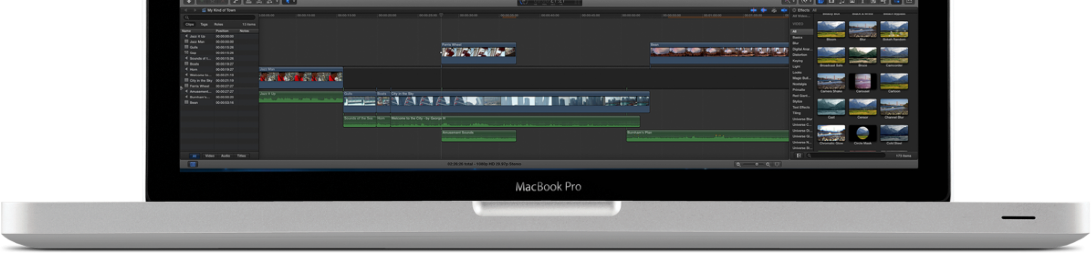 Mac Book Pro Video Editing Setup PNG