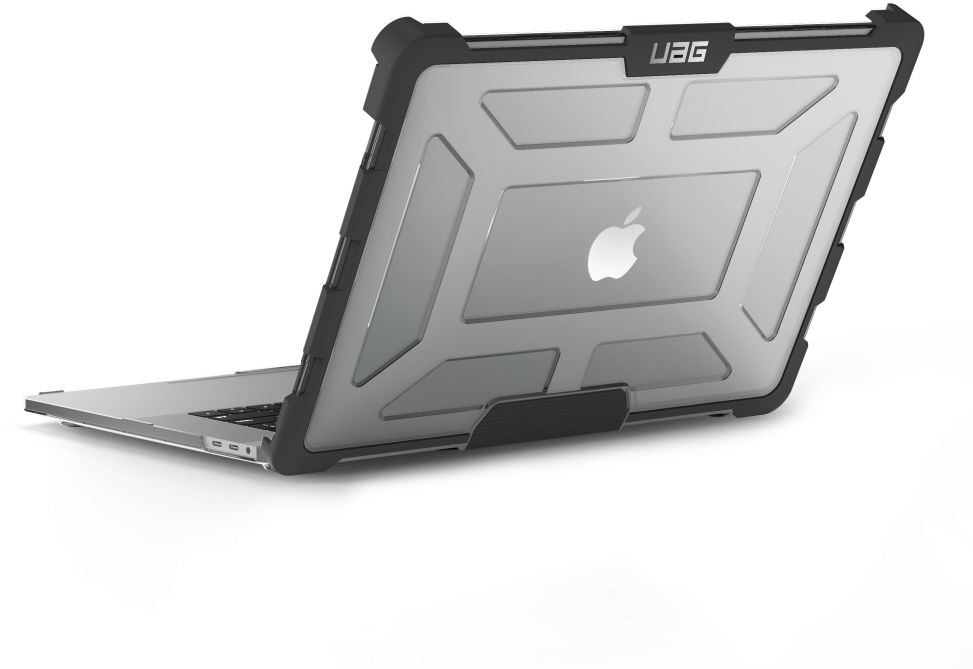 Mac Book Prowith Rugged Case PNG