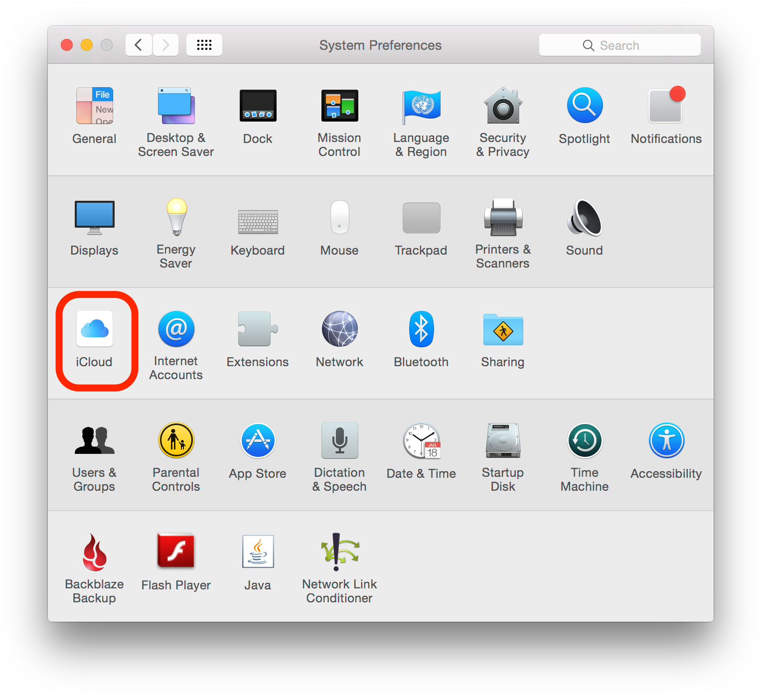 Mac Book System Preferences Window PNG