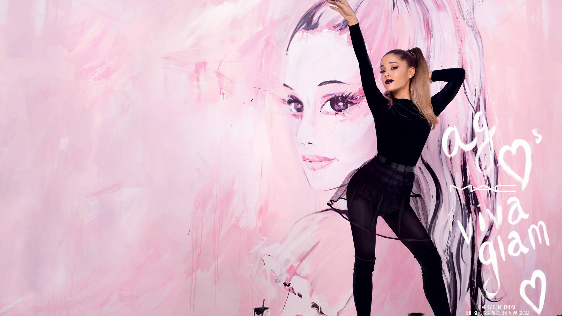 Mac Cosmetics Ariana Leben Wallpaper