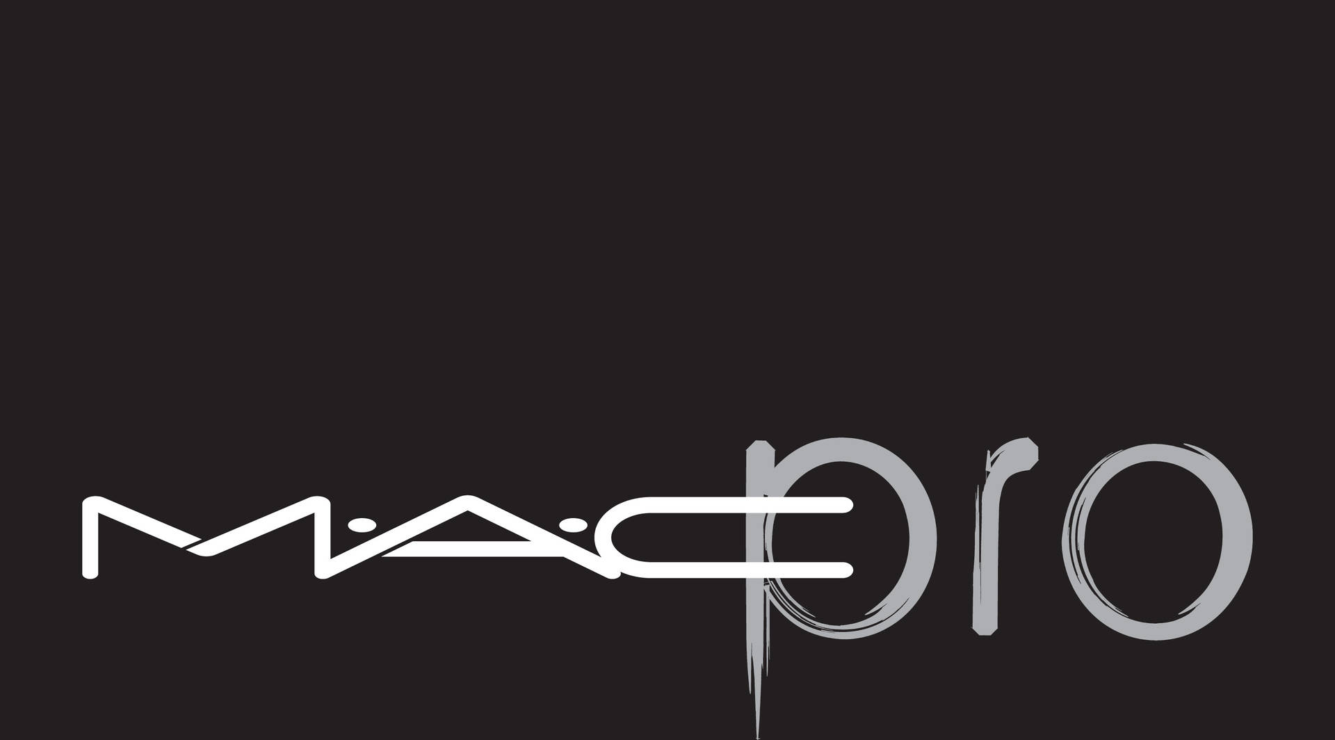Logotipoprofissional Da Mac Cosmetics. Papel de Parede