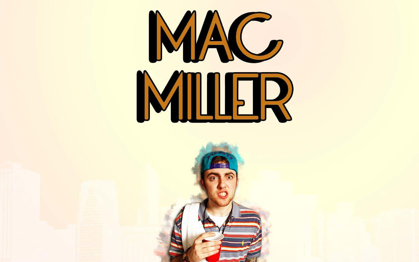 Mac Miller - A Man Holding A Cup Of Coffee