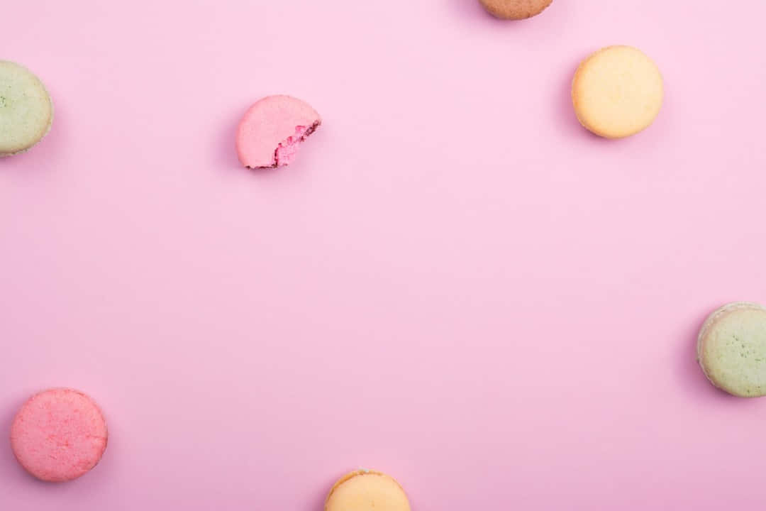 Macaron Vulnerable Pink Wallpaper