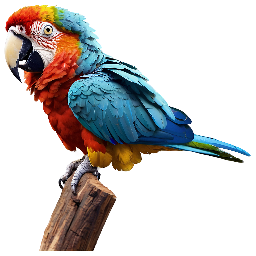 Download Macaw Parrot Png Cdw81 | Wallpapers.com