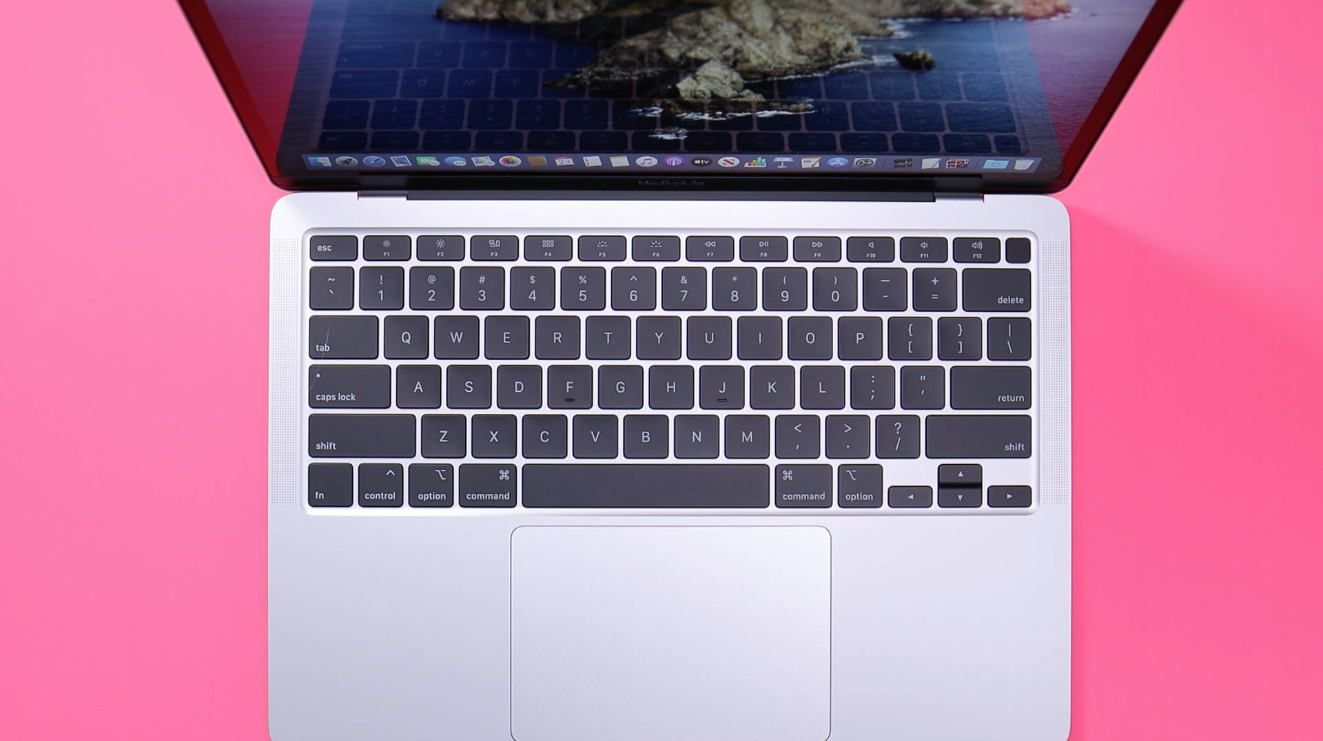 MacBook Air 2020 Lilla overflade Wallpaper