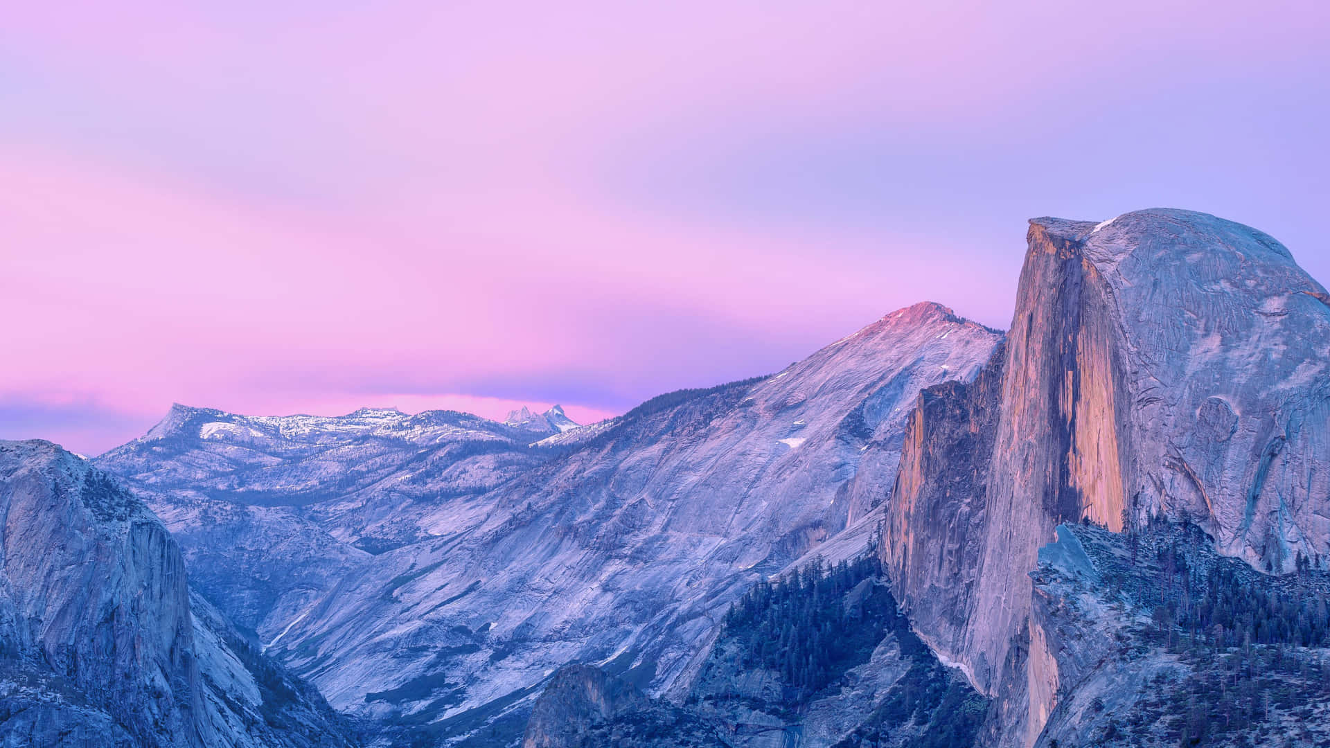 Parquenacional De Yosemite - Fondo De Pantalla Predeterminado De Macbook. Fondo de pantalla