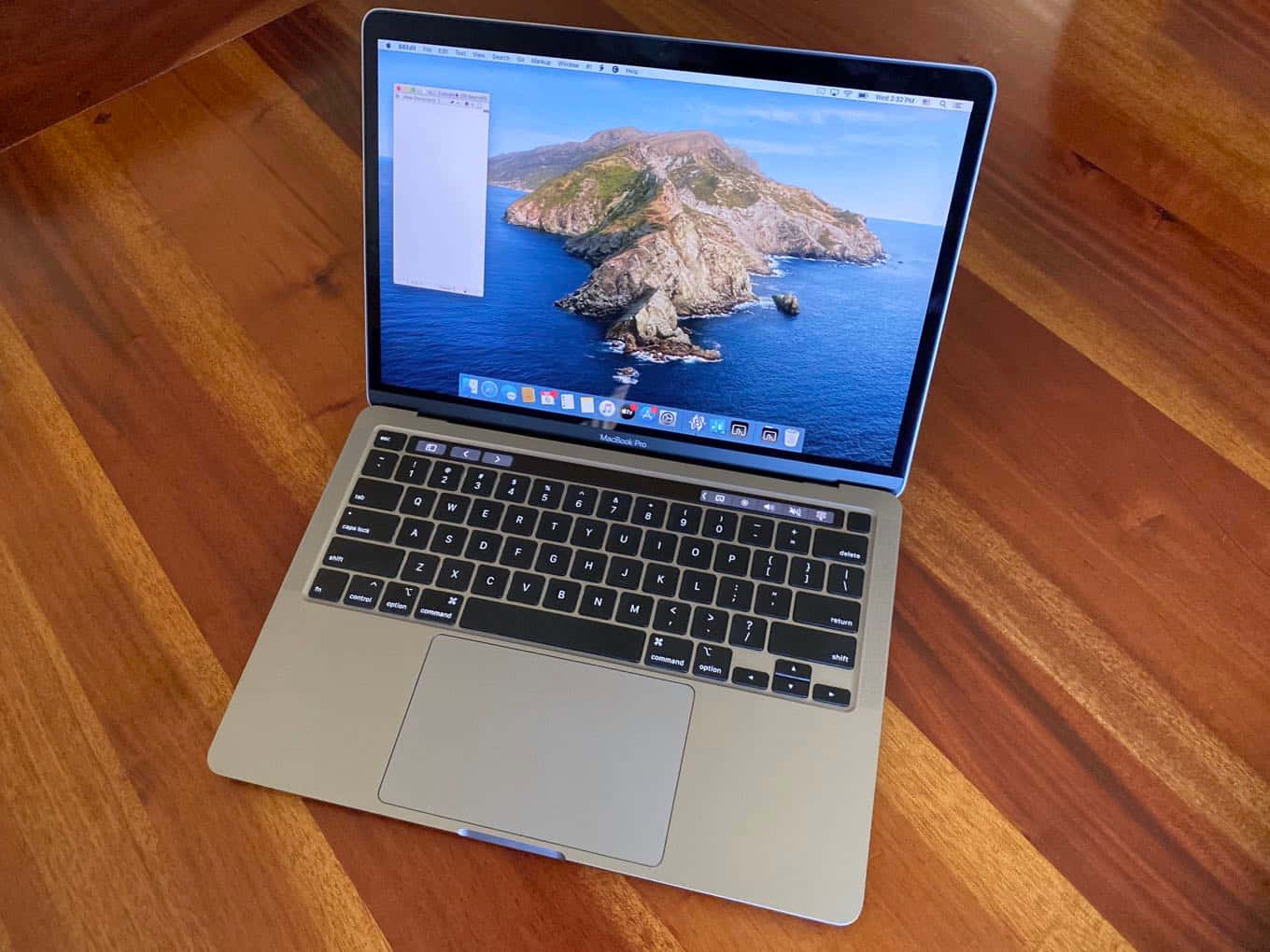 Nyd den funktionelle skønhed af en Macbook tapet.