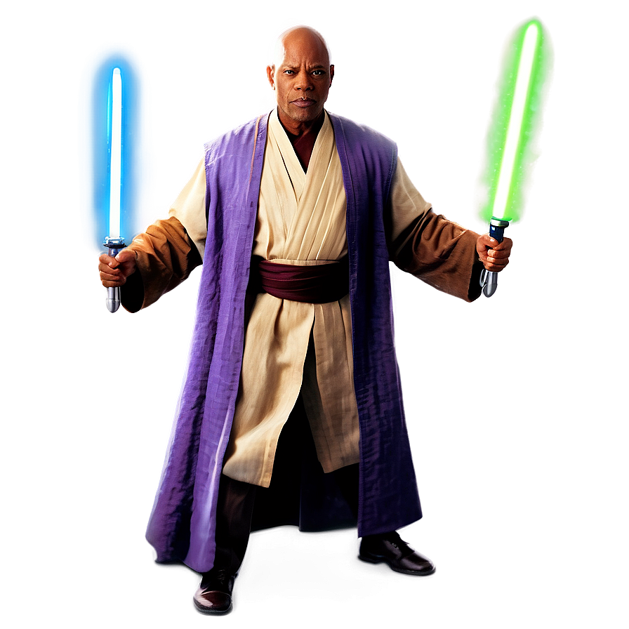 Mace Windu C PNG