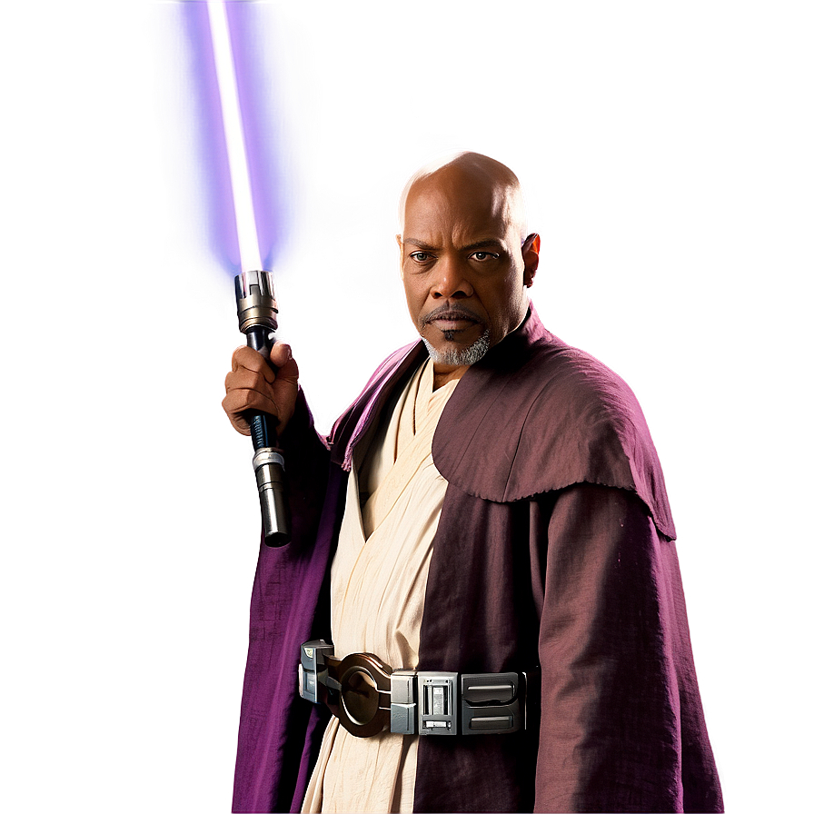 Mace Windu Character Art Png Gjv59 PNG