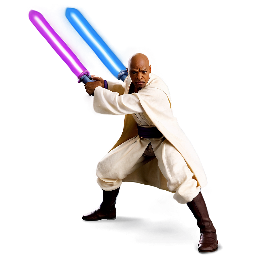 Mace Windu Clone Wars Png Urk33 PNG