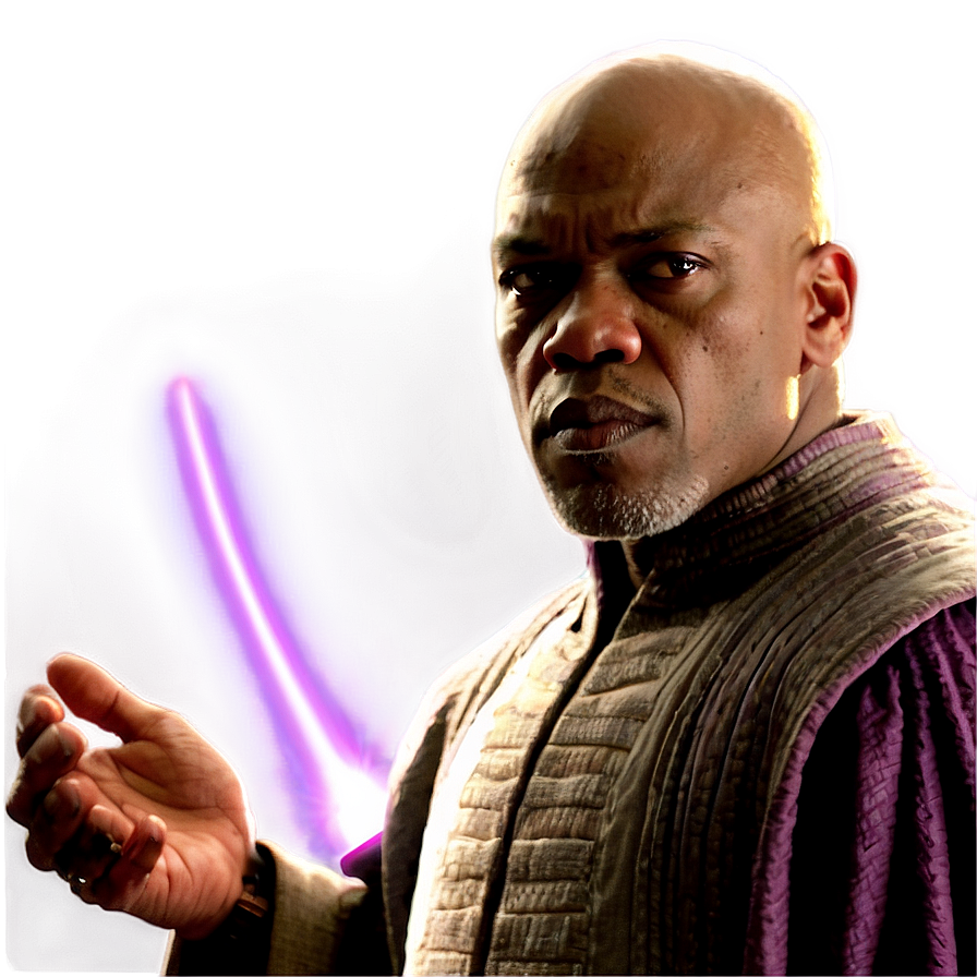 Mace Windu Force Power Png Ays35 PNG